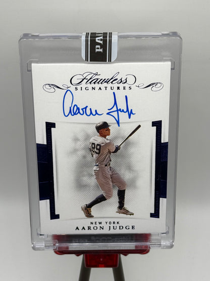 Aaron Judge 1/1 Auto 2020 Panini Flawless